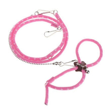 Load image into Gallery viewer, Cute Adjustable Rat Mouse Hamster Harness With Leash Squirrel Ferret Finder Small Pet Animal Outdoor Protective Lead Rope
